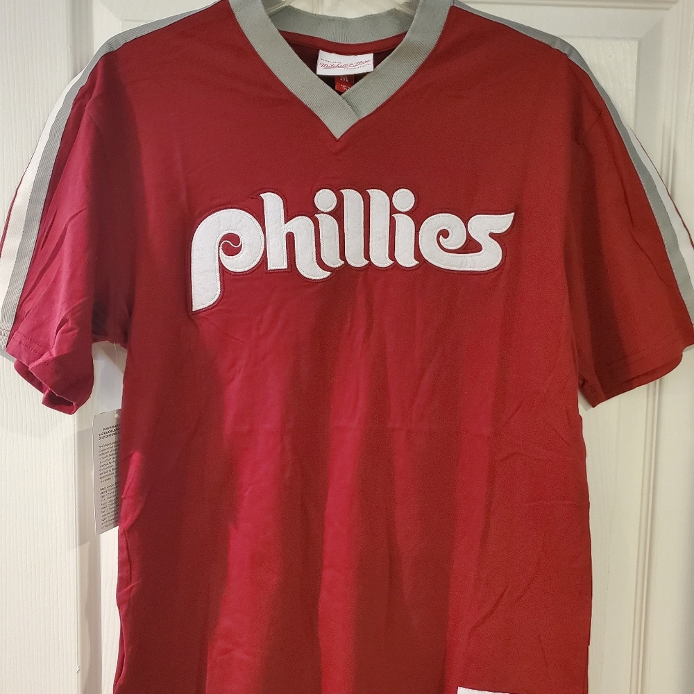 Philadelphia Phillies Jersey Maroon Medium